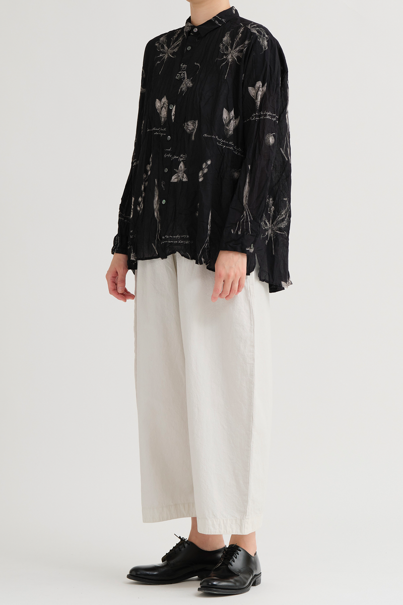 Pas de Calais - Plant Growth Print Blouse