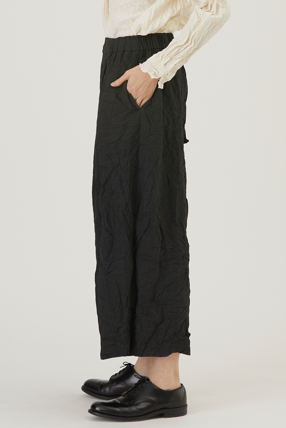 Pas de Calais - Recycled P/R Pinhead Wide Pants
