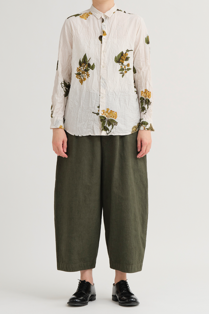 Pas de Calais - Summer Botanical Print Blouse