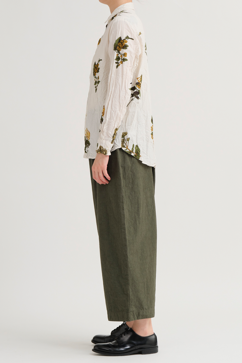 Pas de Calais - Summer Botanical Print Blouse