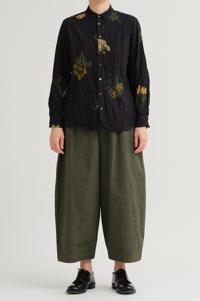 Pas de Calais - Summer Botanical Print Blouse