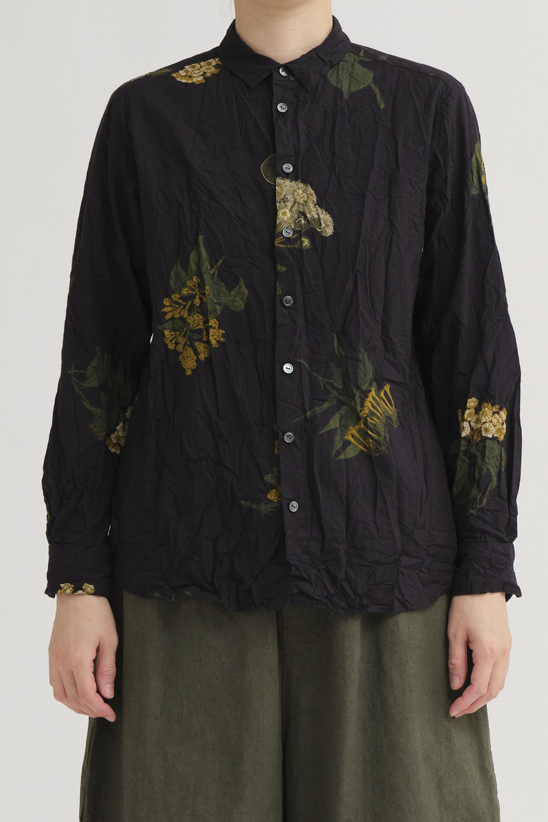 Pas de Calais - Summer Botanical Print Blouse