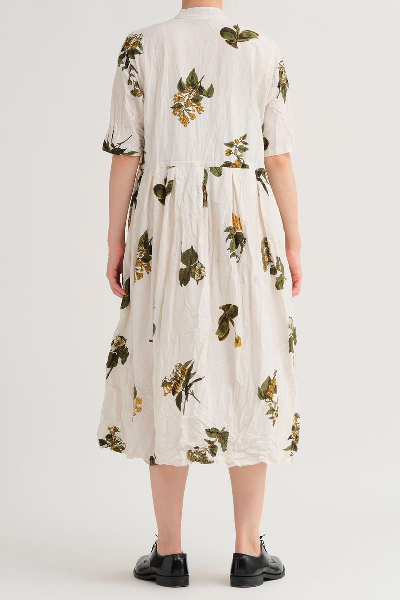 Pas de Calais - Summer Botanical Print Dress