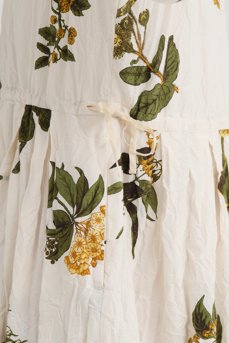 Pas de Calais - Summer Botanical Print Dress