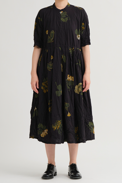 Pas de Calais - Summer Botanical Print Dress
