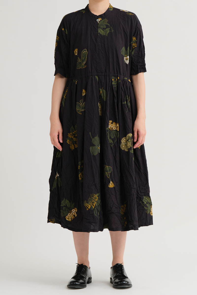 Pas de Calais - Summer Botanical Print Dress