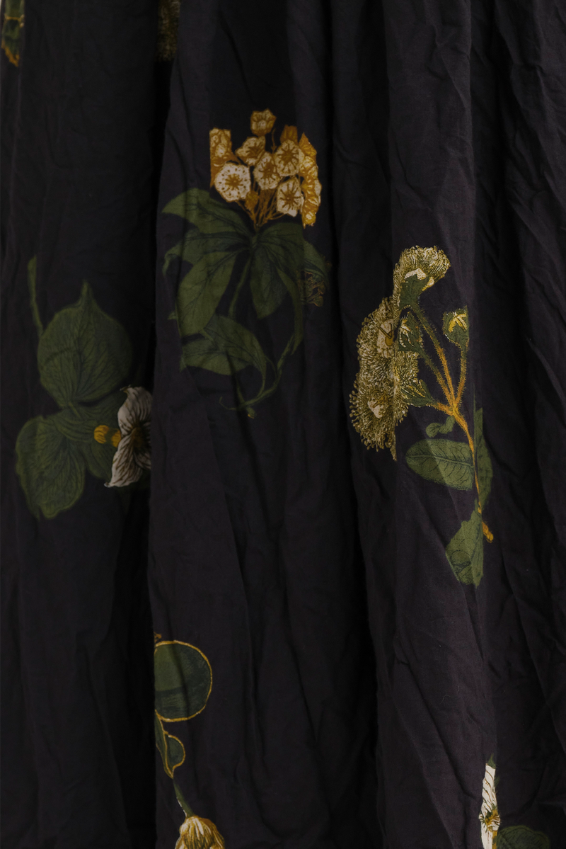 Pas de Calais - Summer Botanical Print Dress