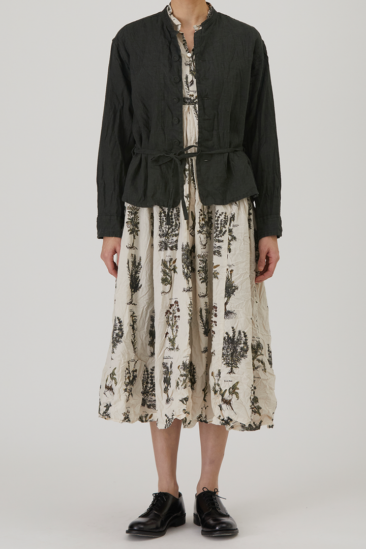 Pas de Calais - Washed Double-Sided Brushed Linen Canvas Shirt Jacket