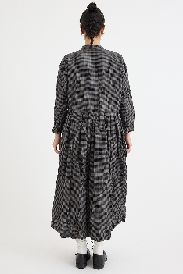 Pas de Calais - Washed Organic Cotton Check Dress