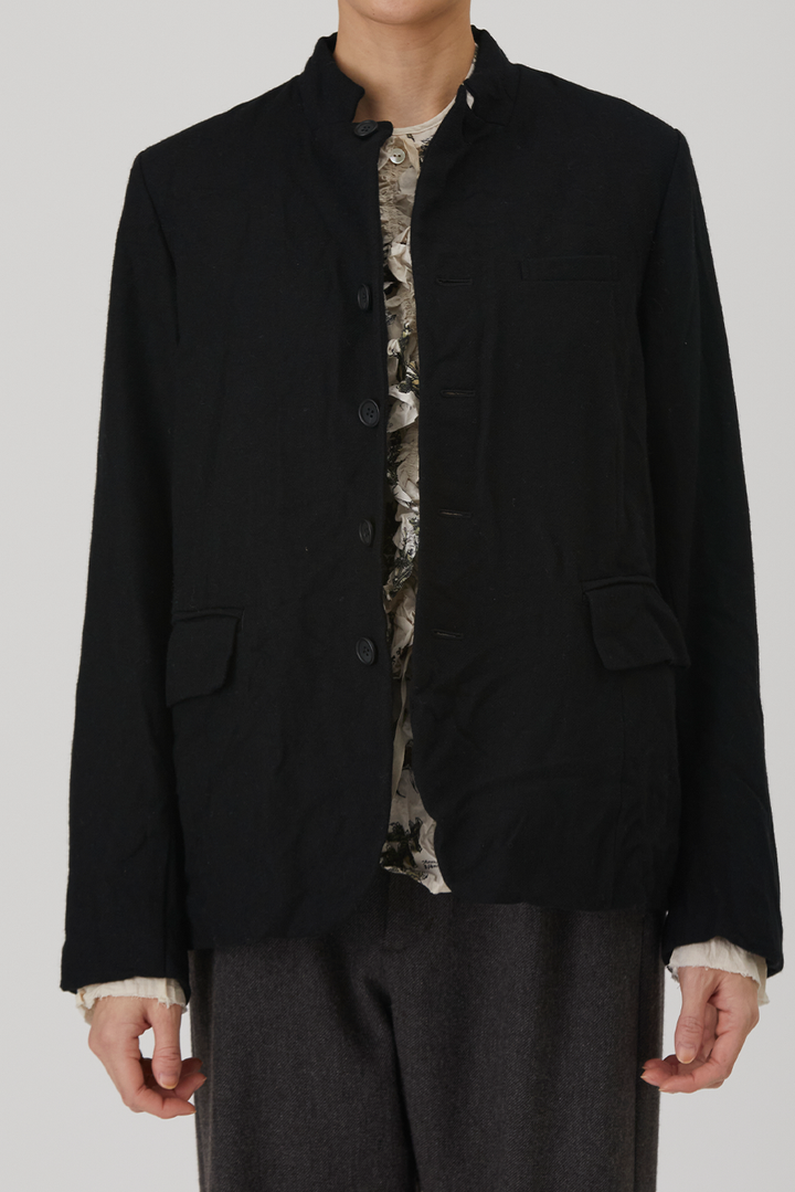 Pas de Calais - Wool Tweed Tailored Jacket
