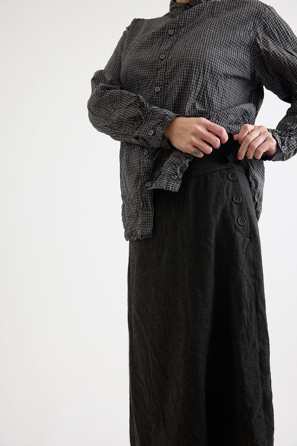 Pas de Calais - Washed Organic Cotton Check Shirt