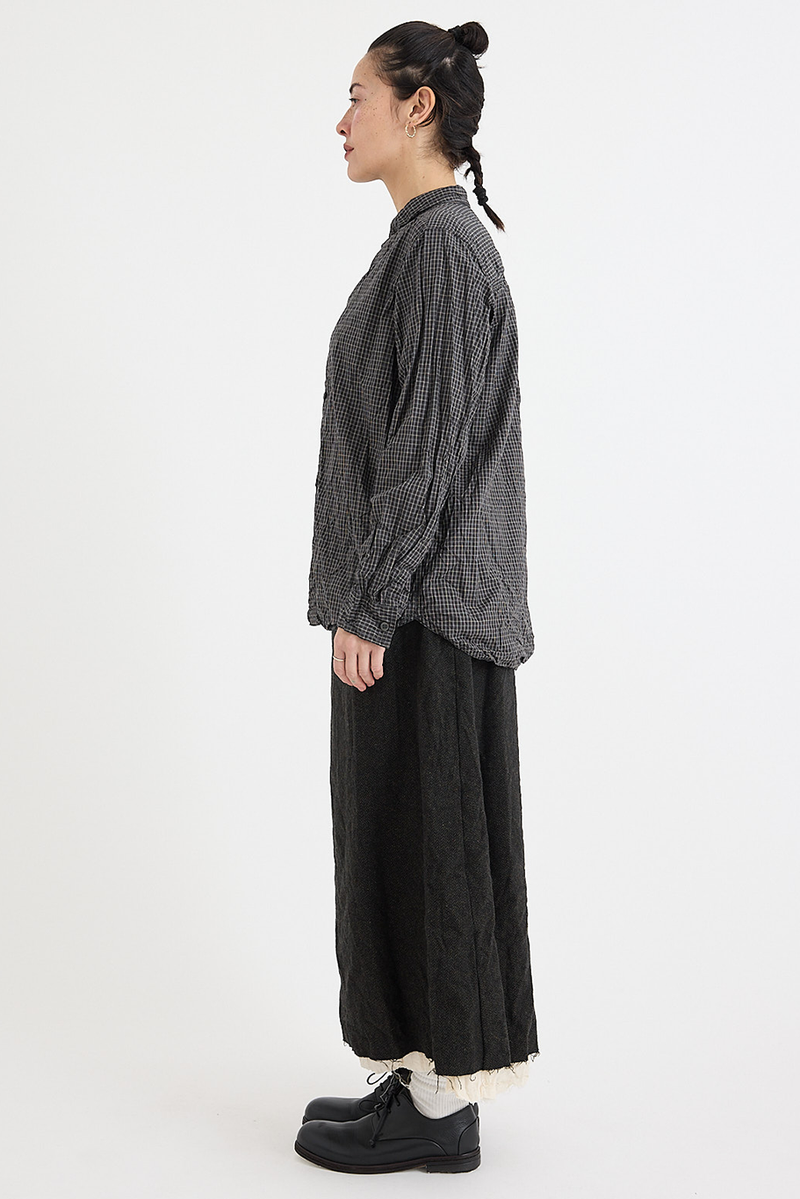 Pas de Calais - Washed Organic Cotton Check Shirt
