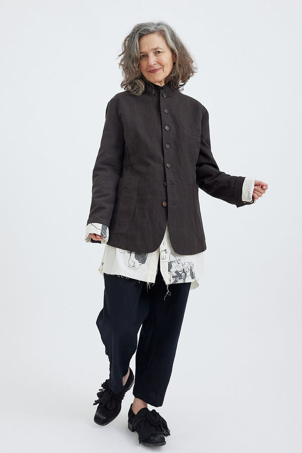 Aleksandr Manamis - Pleat Bow 3/4 Jacket