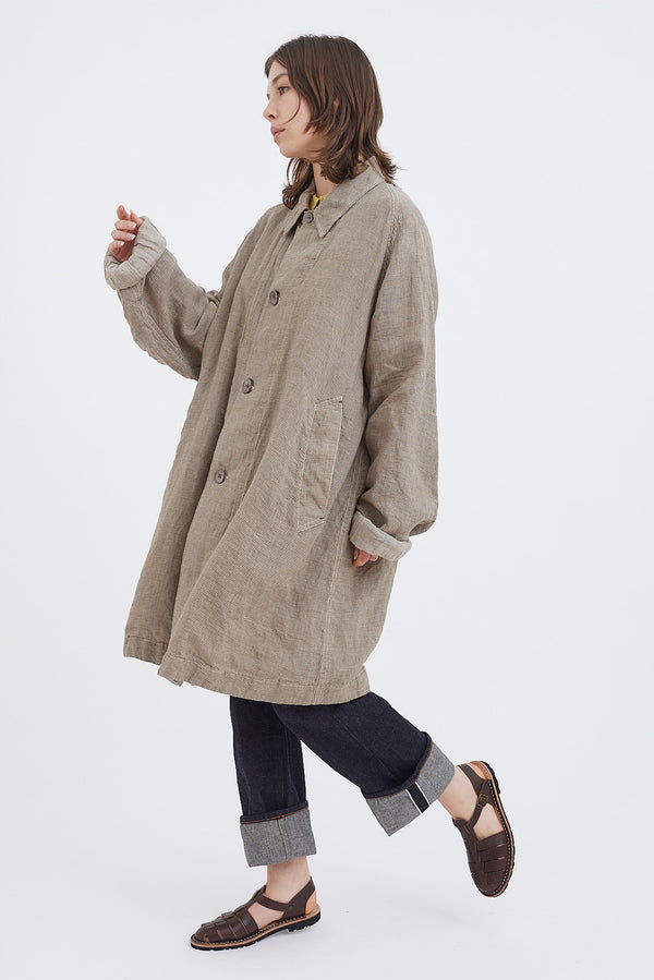 Kaval - Raglan Over Coat - Linen