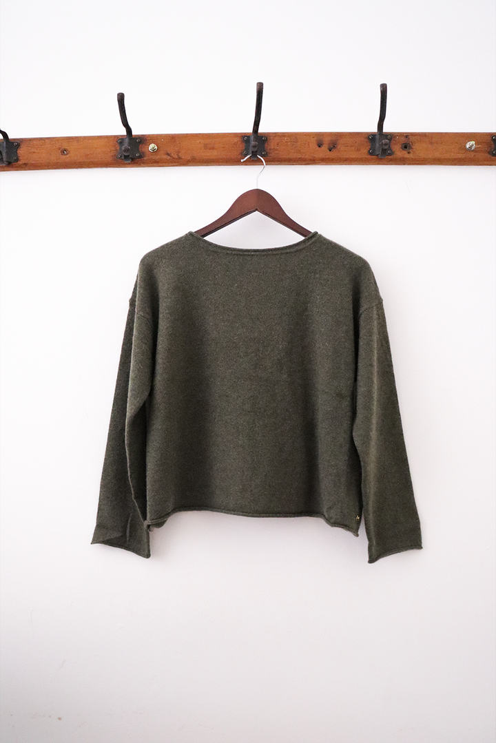 Mia Fratino - Reversible Button Cardigan