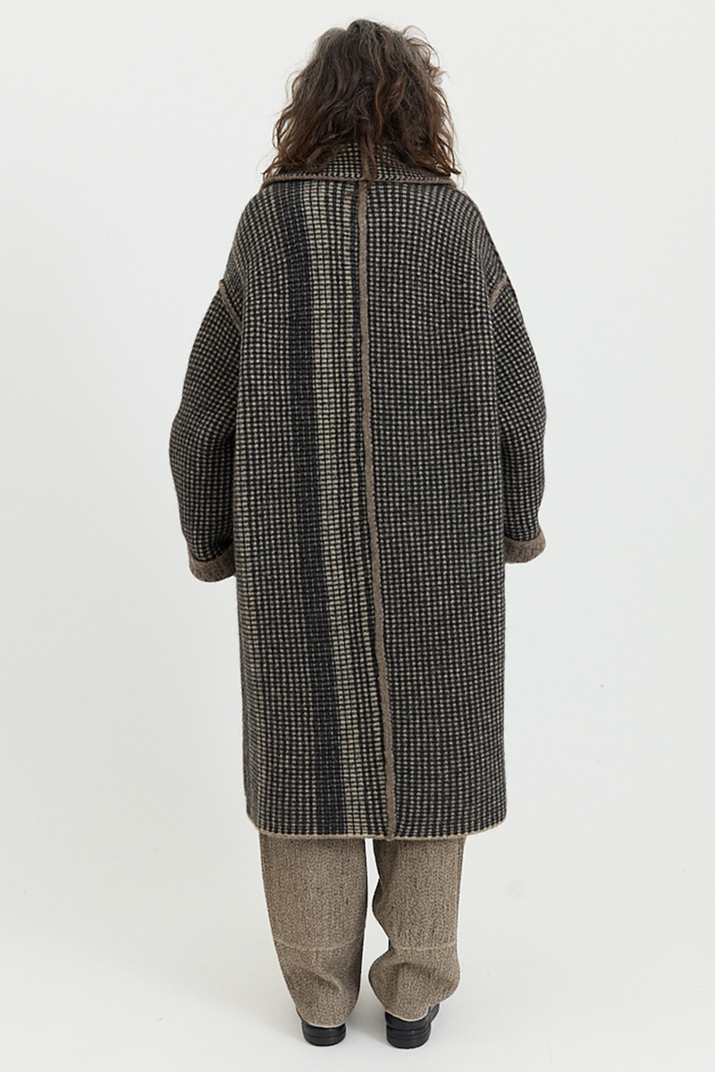 Boboutic - Reversible Coat - Natural/Brown