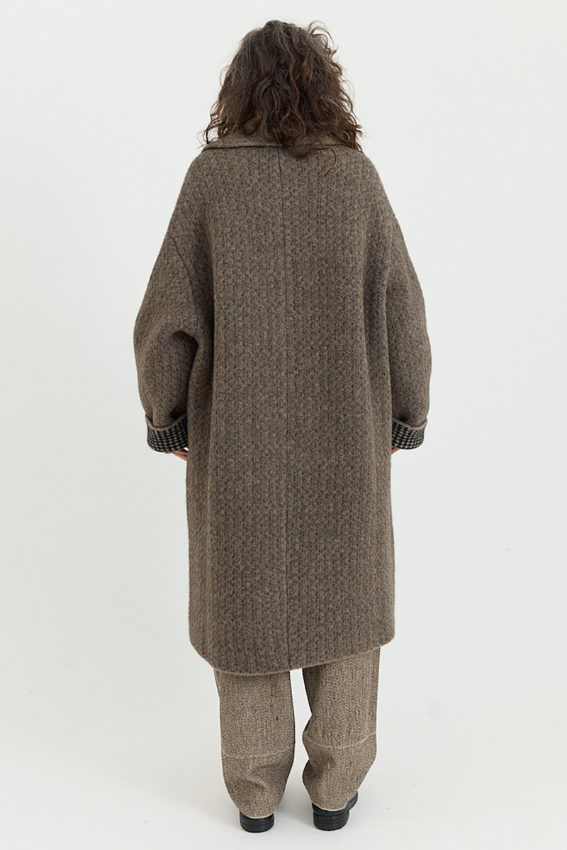 Boboutic - Reversible Coat - Natural/Brown