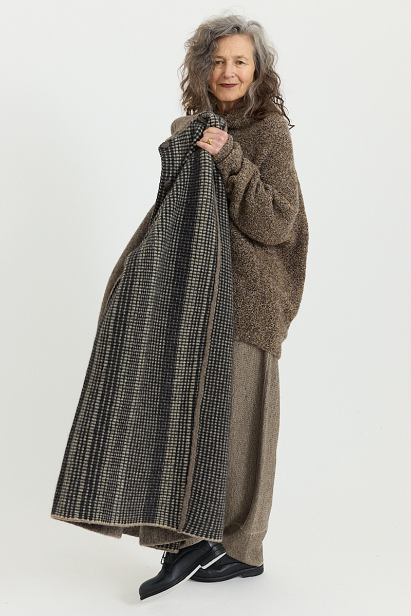 Boboutic - Reversible Coat - Natural/Brown