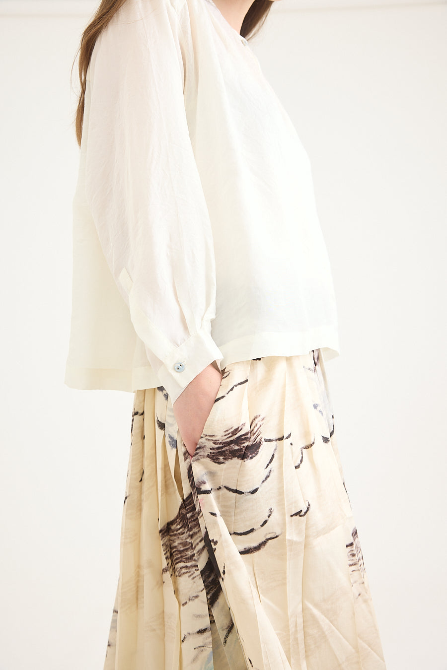 Runaway Bicycle - Cara Pleated Skirt