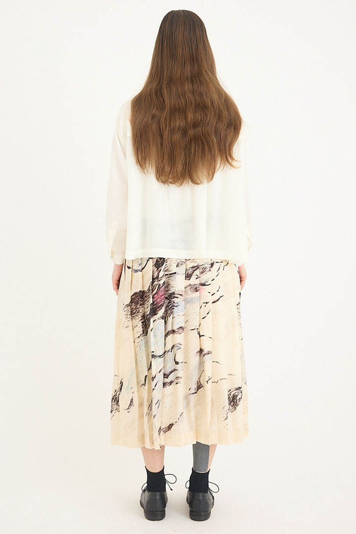 Runaway Bicycle - Cara Pleated Skirt