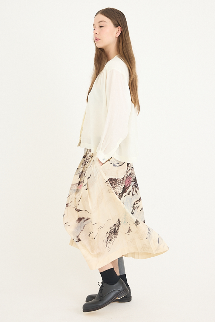 Runaway Bicycle - Cara Pleated Skirt