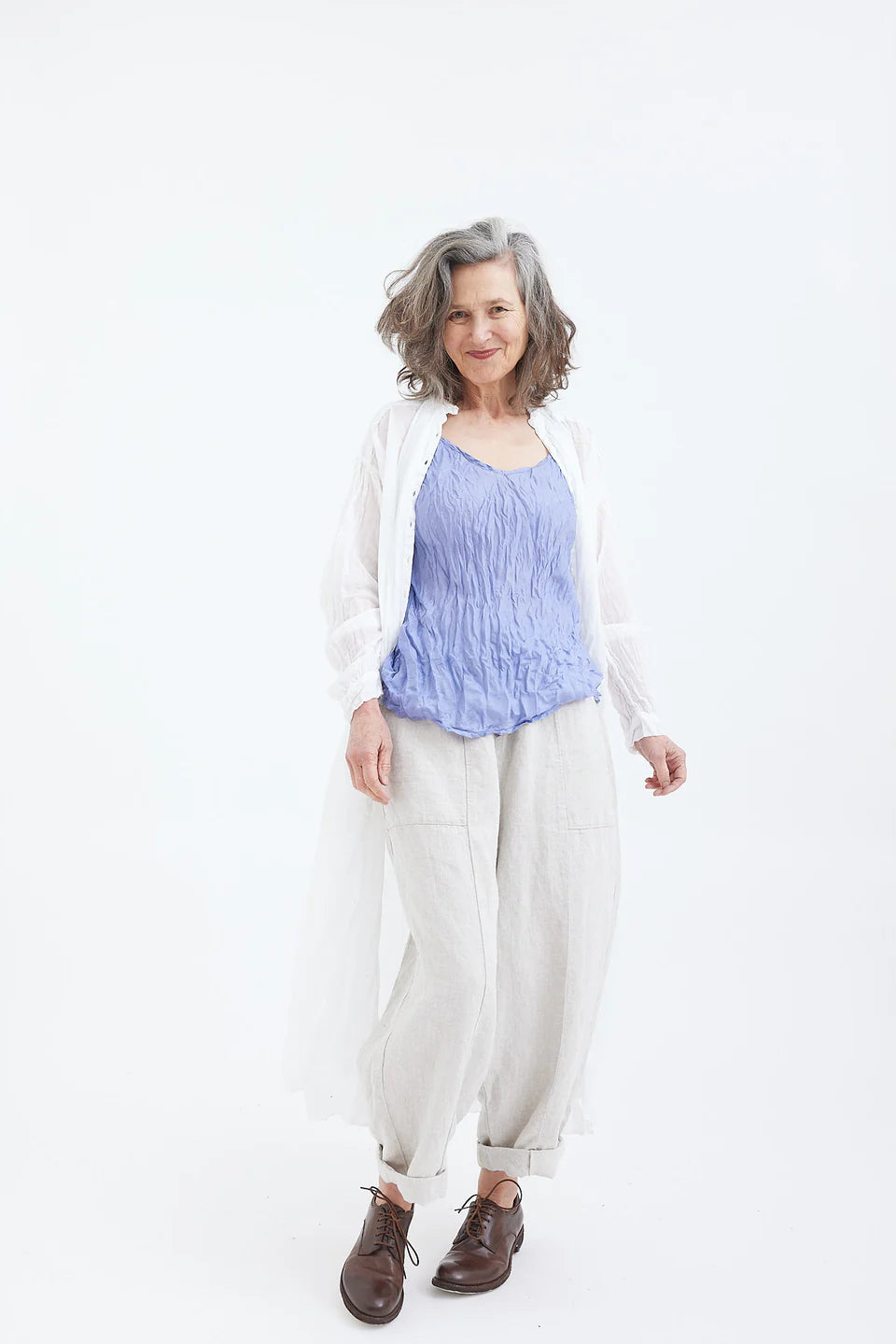 Metta - Camille Cami - Hand-Loomed Silk