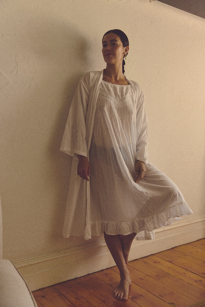 Arabella - Cotton Dressing Gown