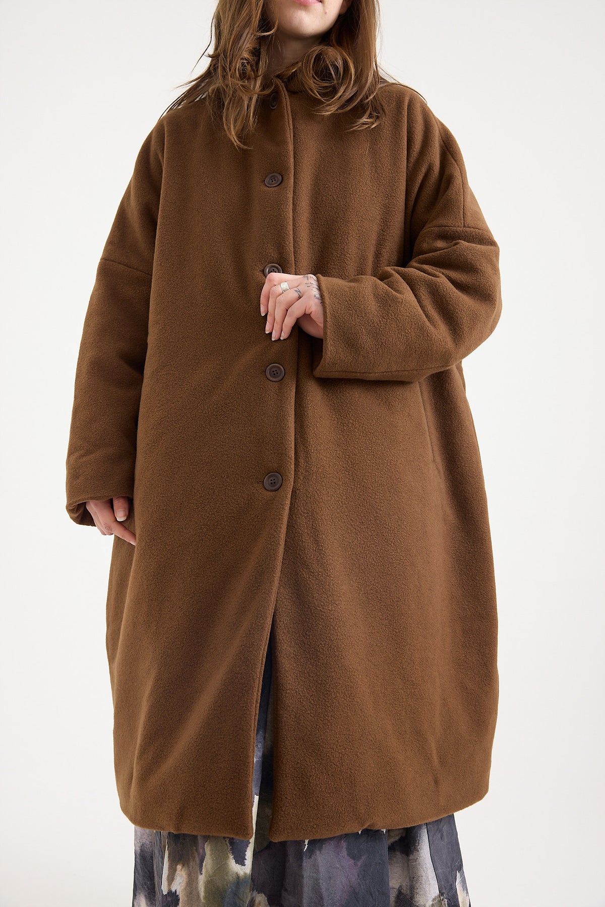 Casey Casey - Big Blobby Coat - Fudge – Scarlet Jones