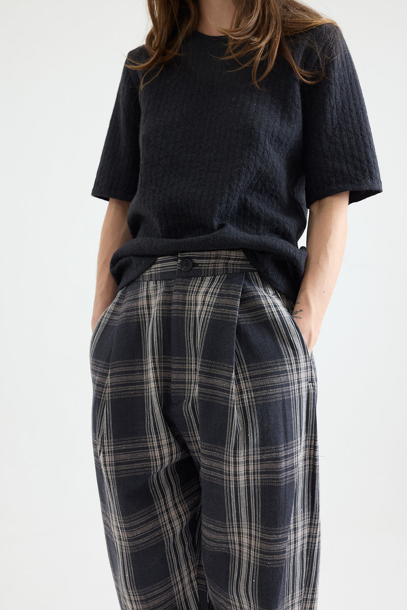 Lauren Manoogian - Line Quilt Tee - Ink