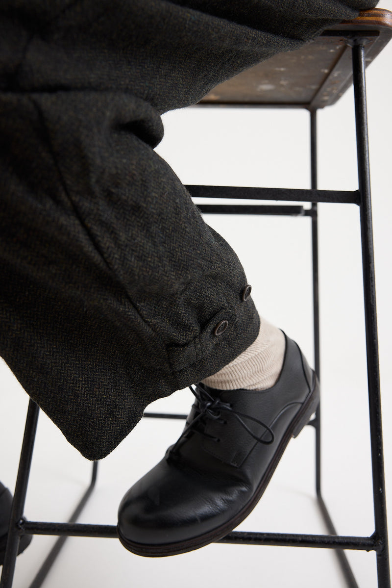 Pas de Calais - Herringbone Wide Pants