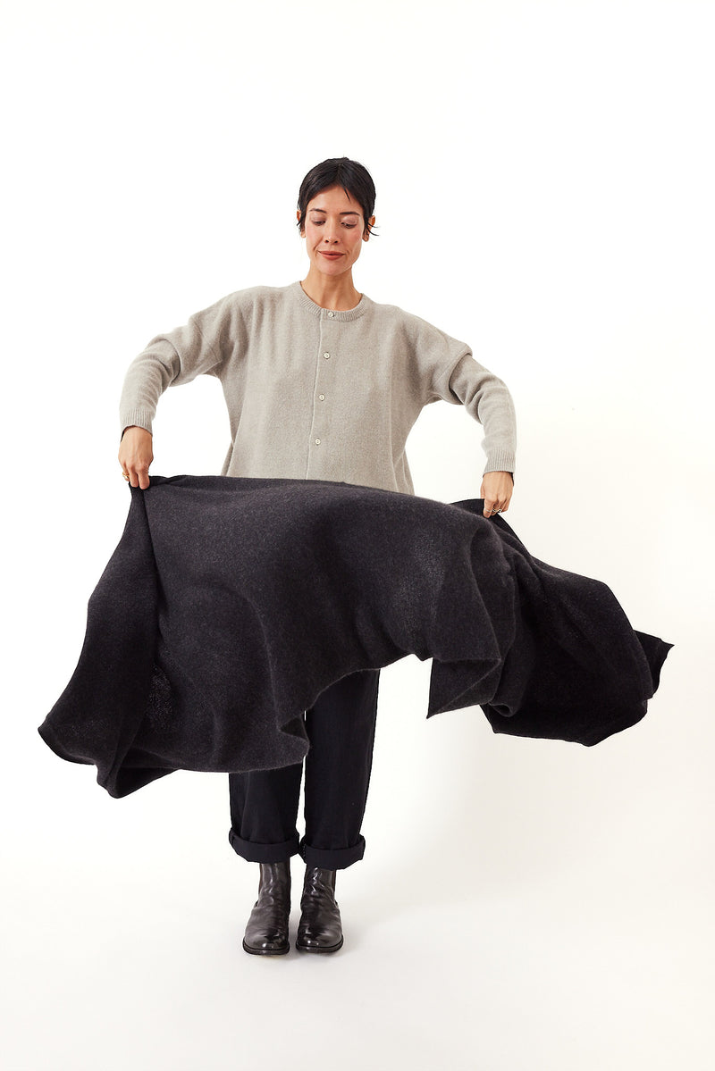 Kaval - Blanket Stole - Cashmere Sable