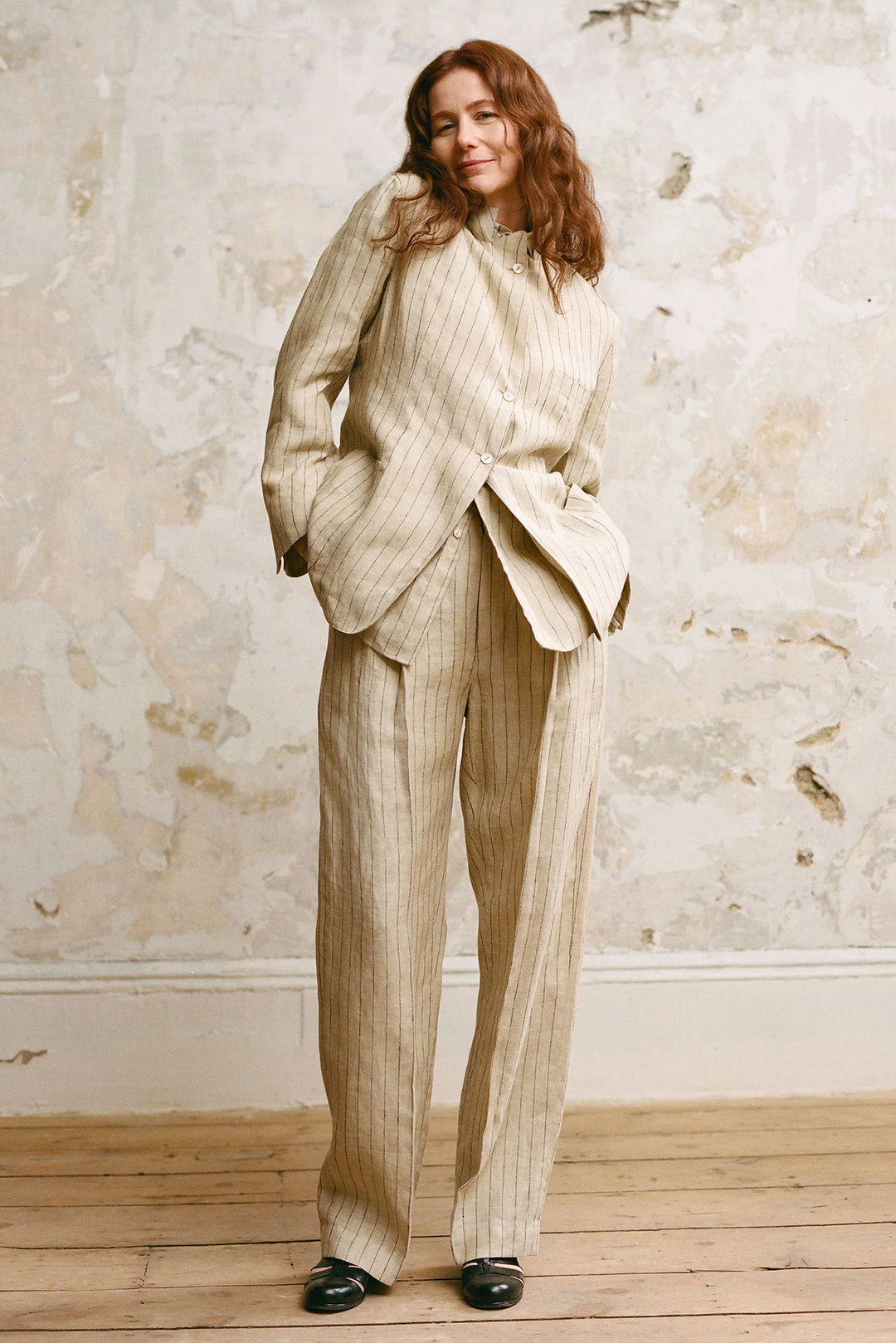 Samuel Snider - Pleated Trouser