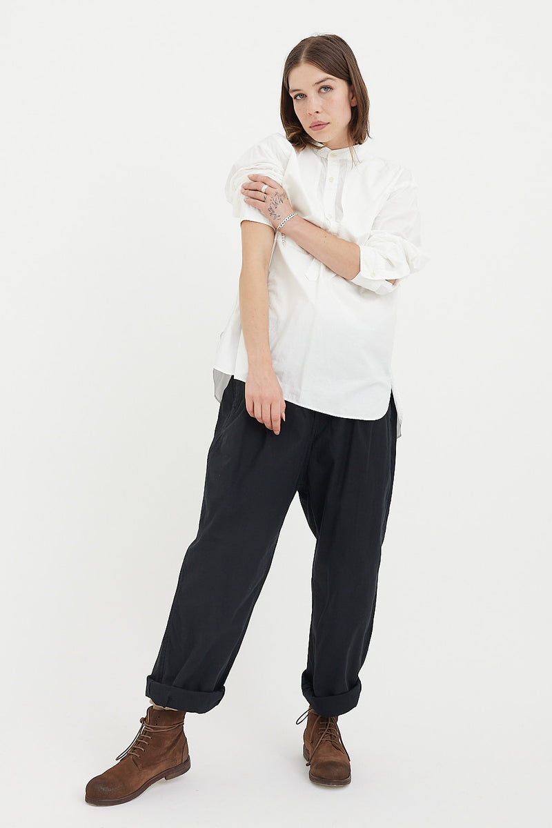 Sage De Cret - Pants - C/L Satin-Back Crepe Pleated Wide Pants