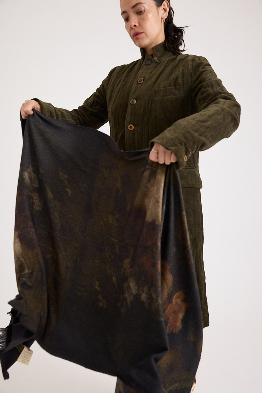 Aleksandr Manamis - Scarf - Floral – Scarlet Jones