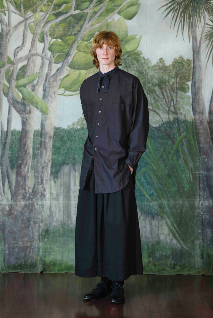 Skrimshand - Collarless Shirt