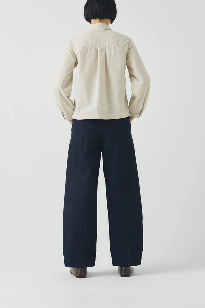 Toast - Sculpted Indigo Denim Trousers