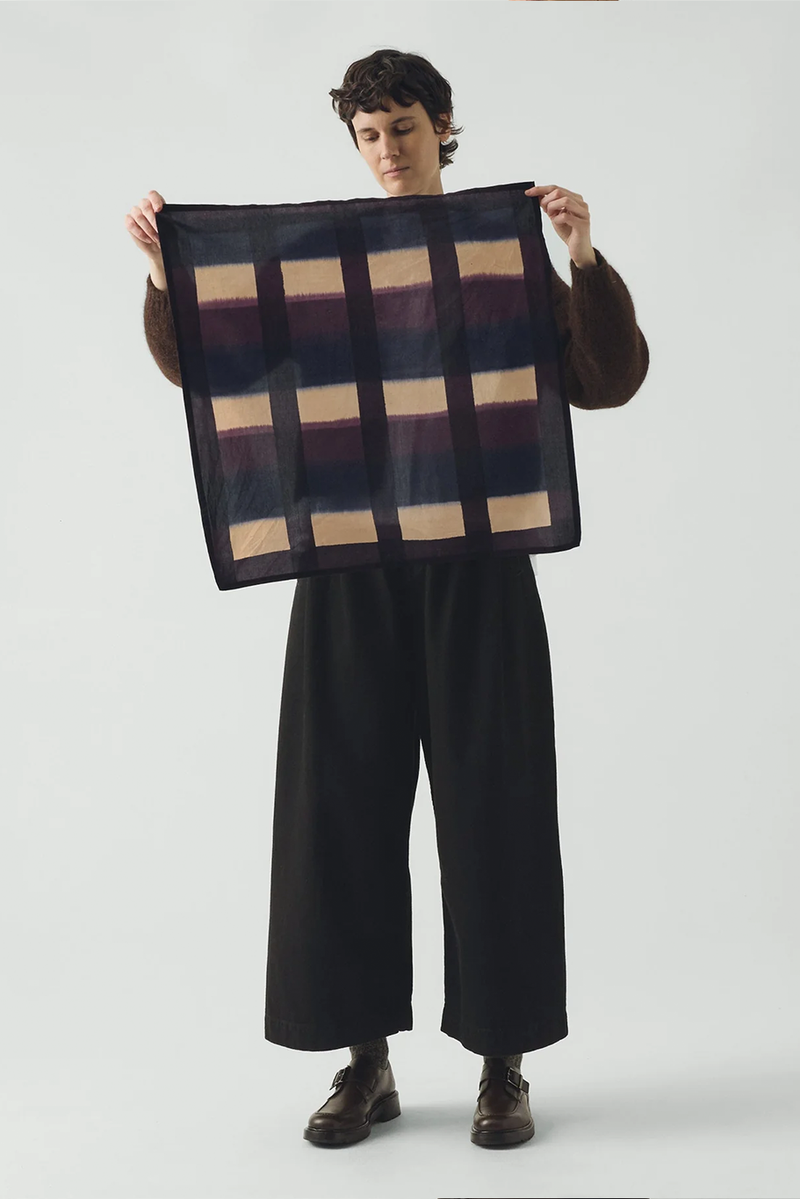 Toast - Shadow Print Hand Painted Bandana