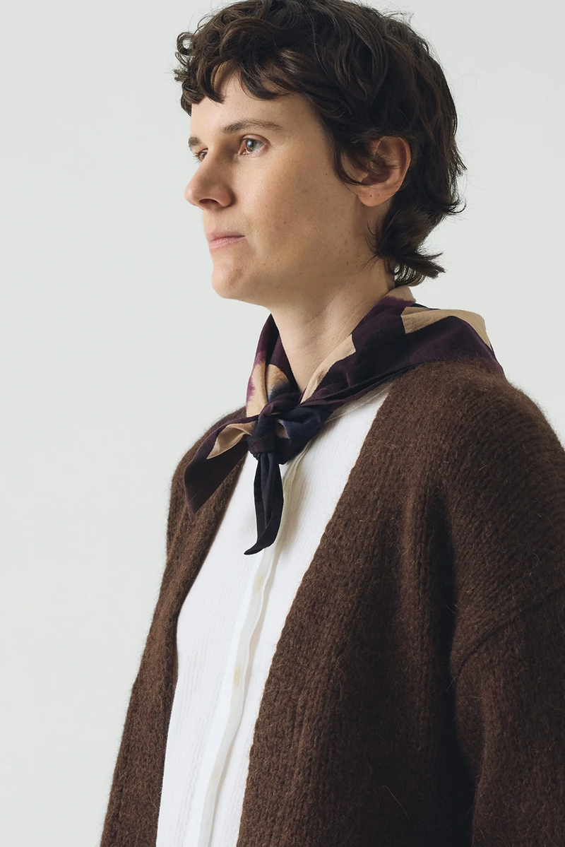 Toast - Shadow Print Hand Painted Bandana