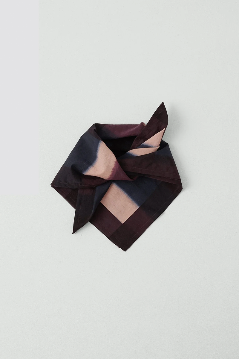 Toast - Shadow Print Hand Painted Bandana