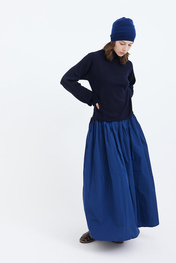 Sofie D'Hoore - Shea Taffeta Pleated Midi Skirt - Blumarine