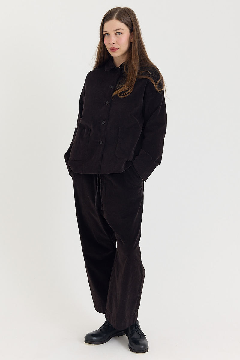 Album di Famiglia - Shirt Loose Blazer in Velvet