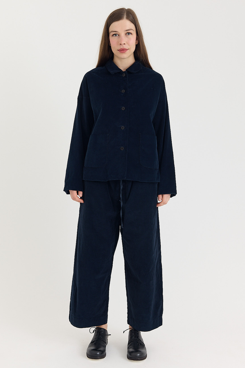Album di Famiglia - Shirt Loose Blazer in Velvet