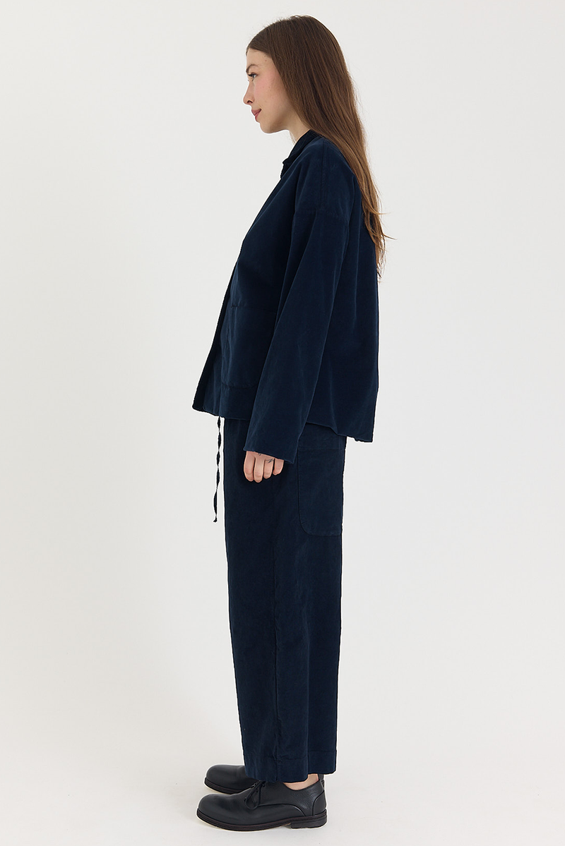 Album di Famiglia - Shirt Loose Blazer in Velvet