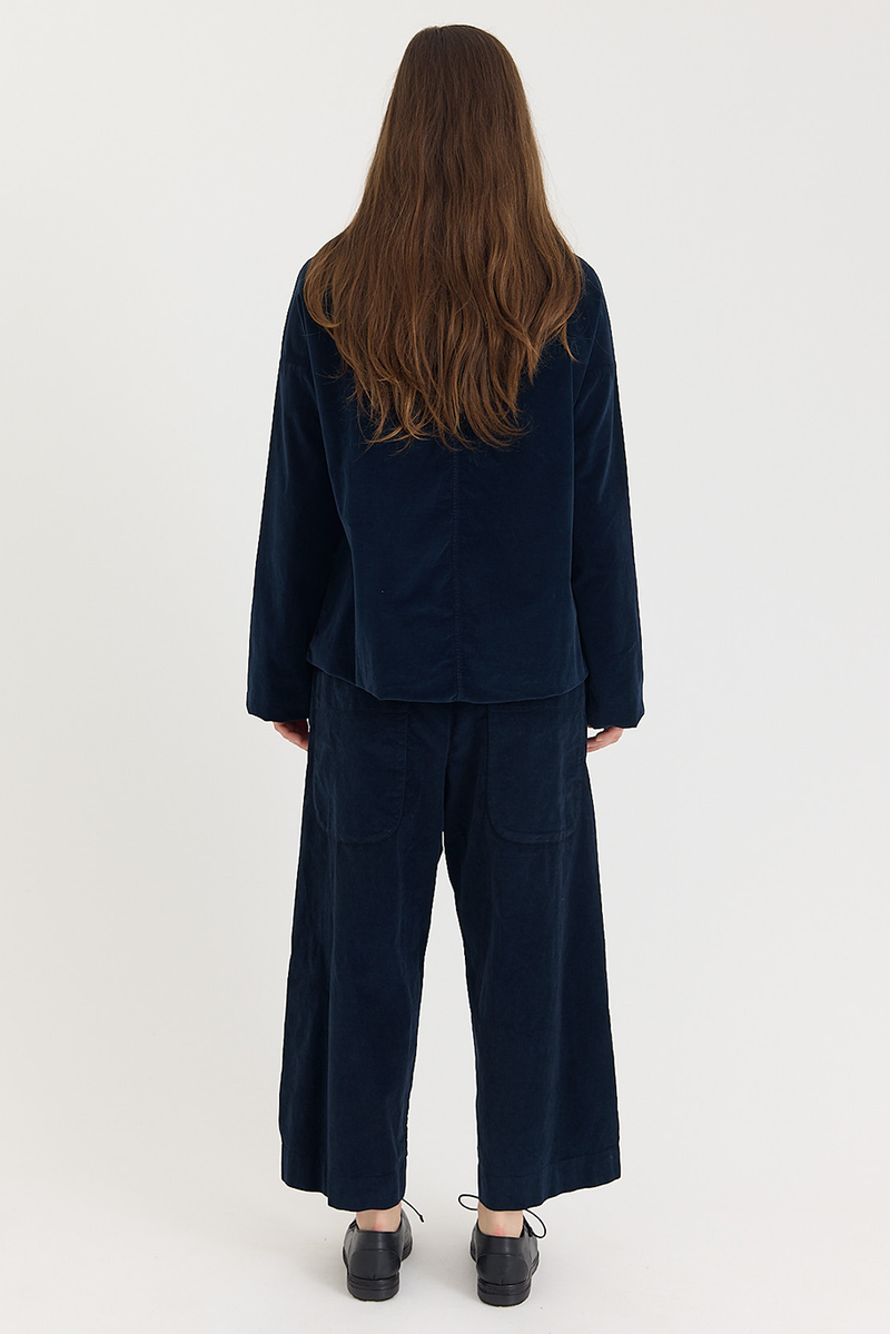 Album di Famiglia - Shirt Loose Blazer in Velvet