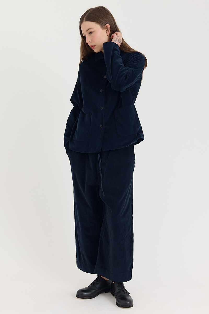 Album di Famiglia - Shirt Loose Blazer in Velvet