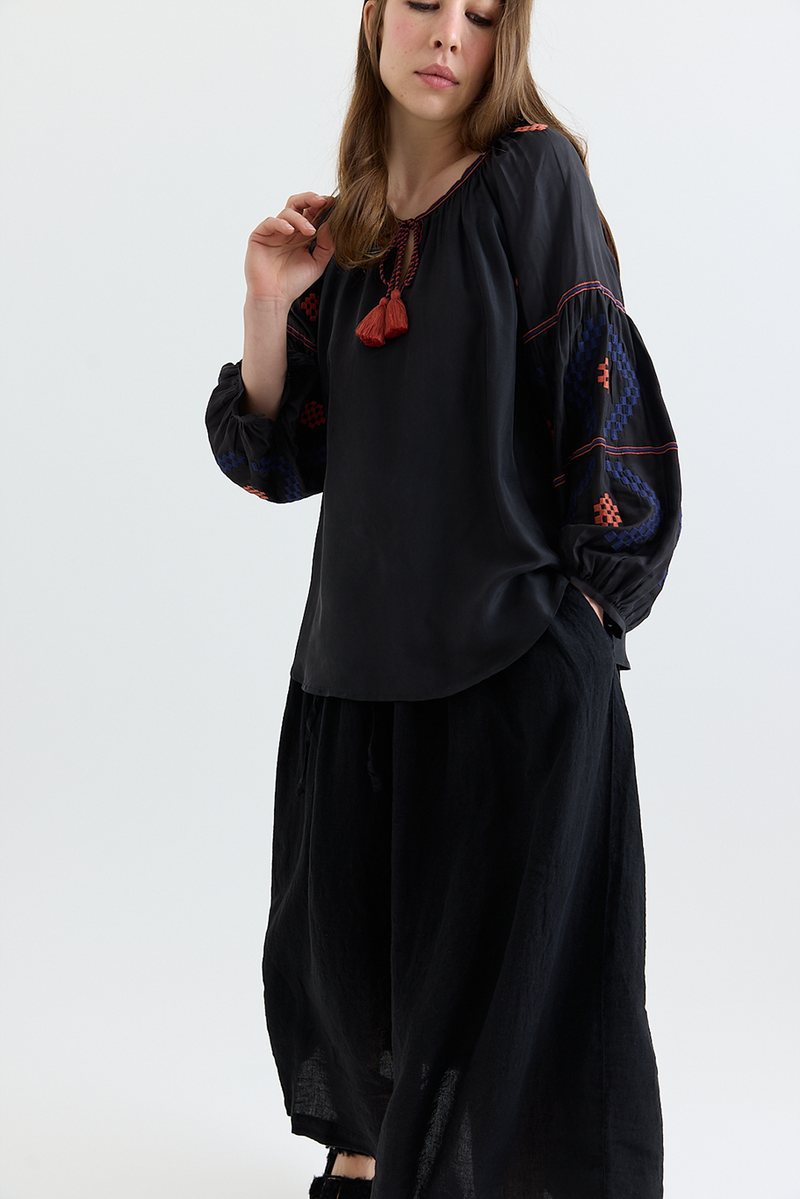 Benaras - Silk West End Top