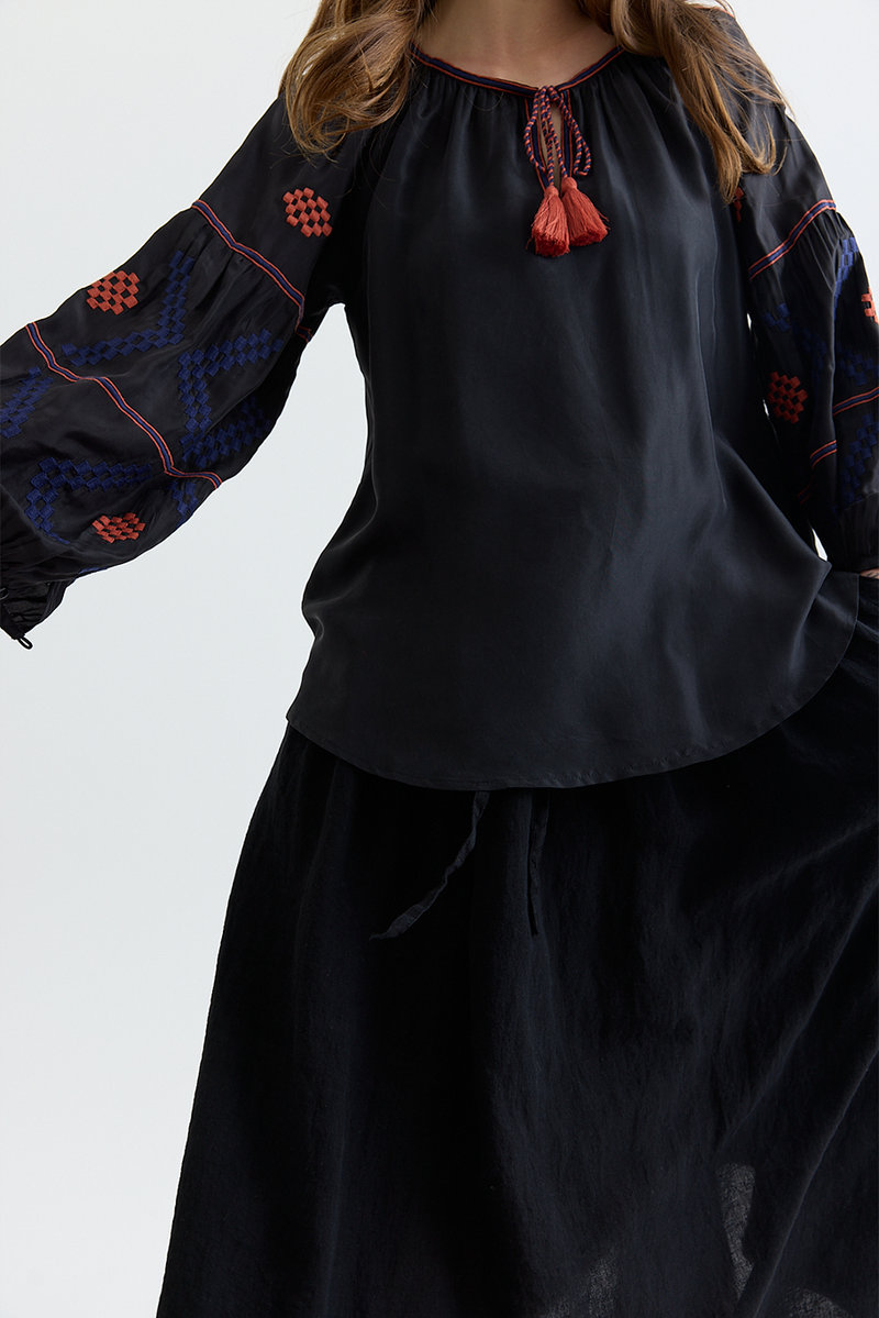 Benaras - Silk West End Top