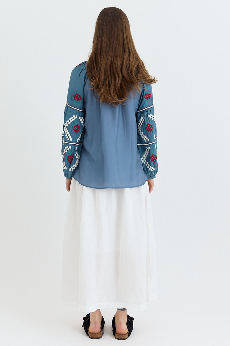 Benaras - Silk West End Top