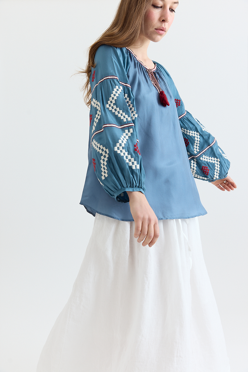 Benaras - Silk West End Top