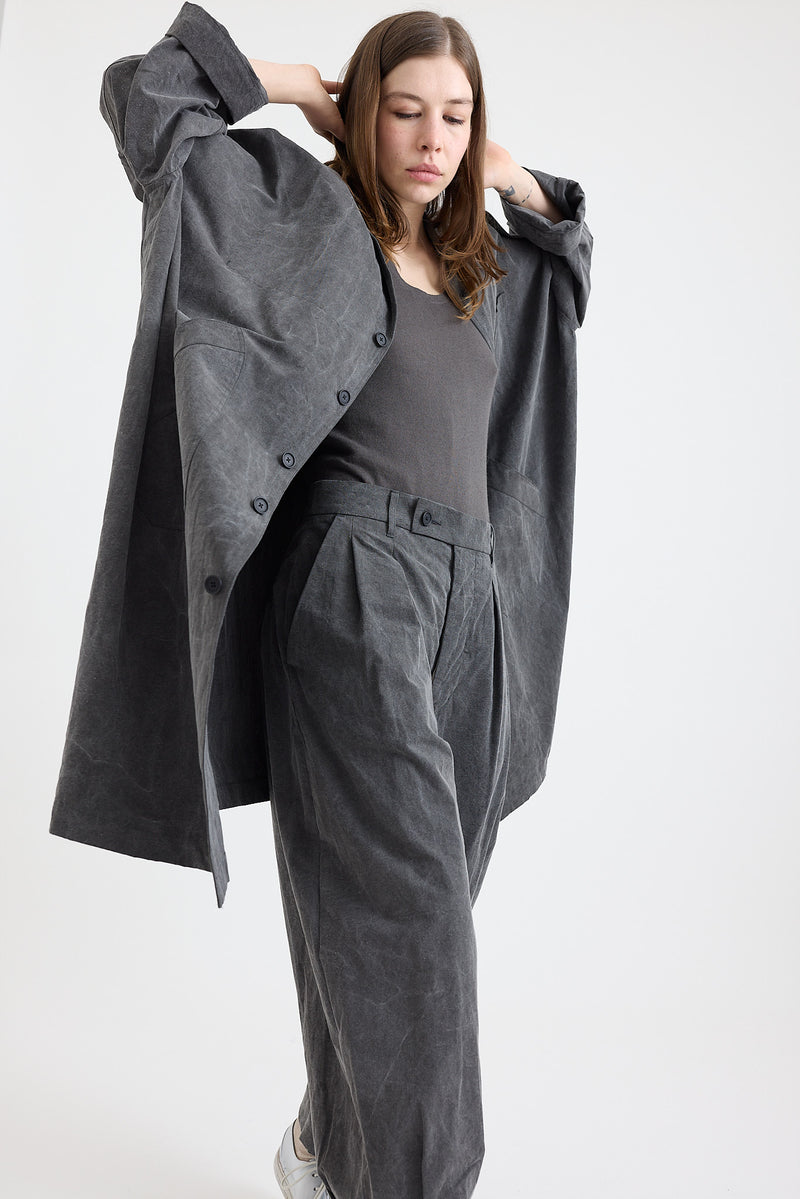 Klasica - Wide Cut Vintage Work Coat Coat